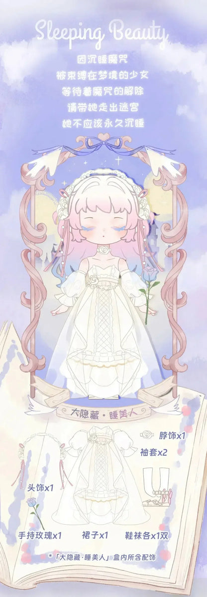 Liroro Fairy Tale House Series Ob11 1/12 BJD Action Anime Figures Toys figure Dolls Gift Toys