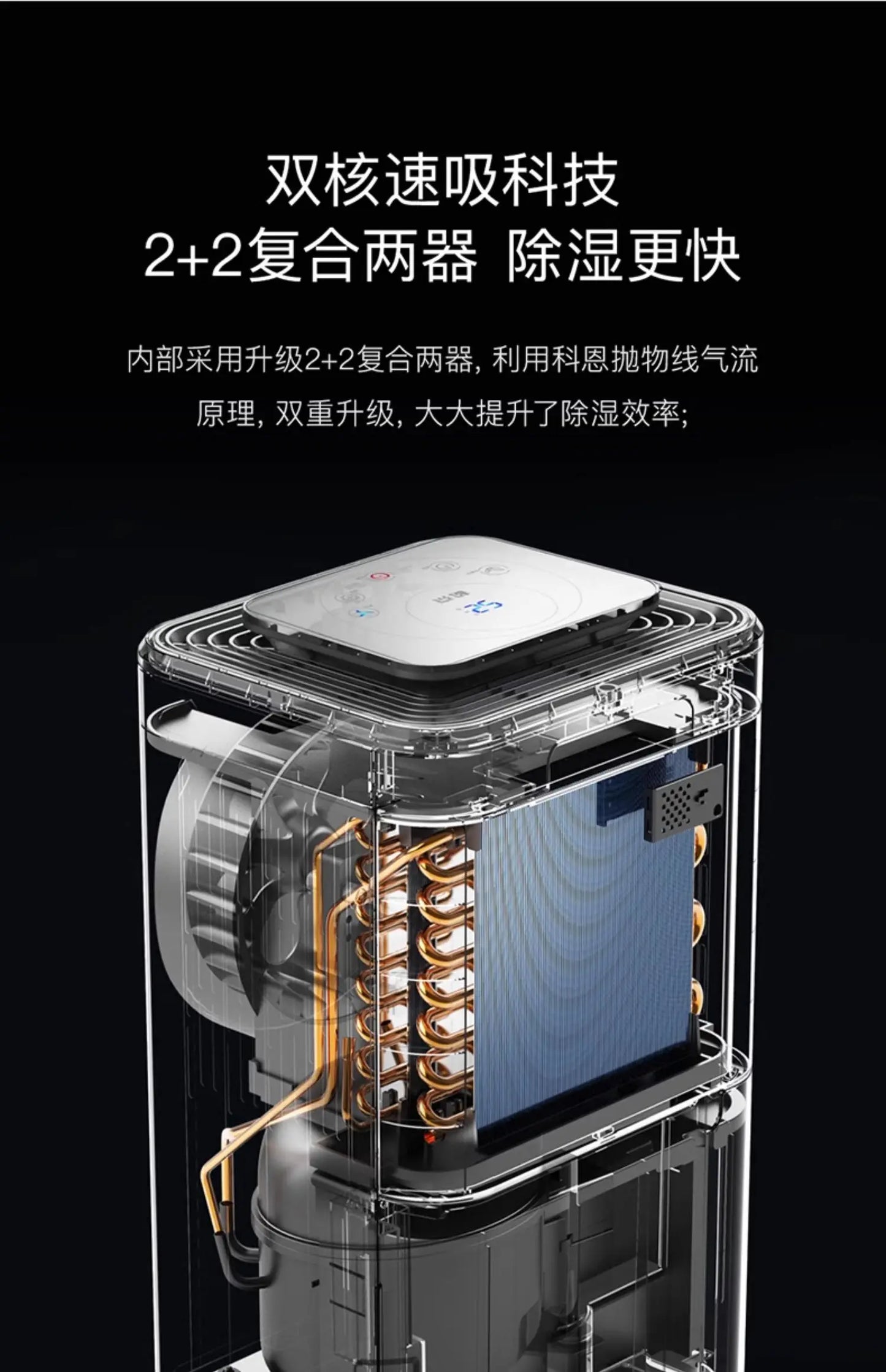 Dehumidifier Household Bass Dehumidifier Bedroom Dryer Indoor Moisture-proof Small Industrial  deshumidificateur