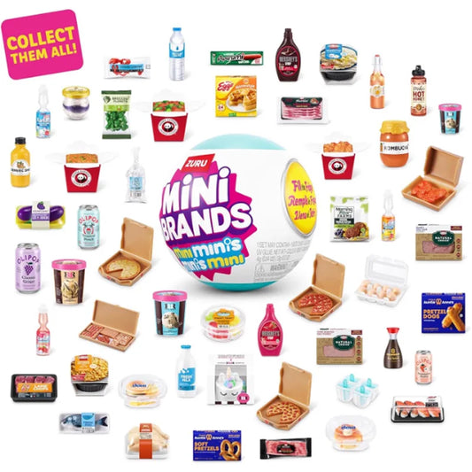 Surprise Ball Mini Brands Fridge Refrigerator Food Series Blind Box Toys Mini Figure Mystery Model Collection Kids Gifts