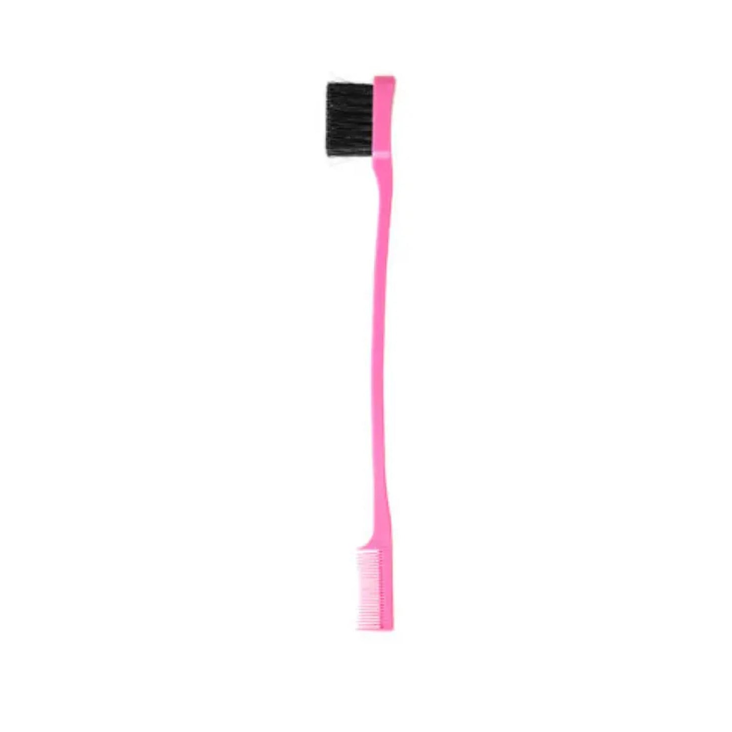 Multicolor Double Sided Edge Control Hair Comb for Precise Hair Styling and Eyebrow Grooming with Hairdressing Beauty Tools