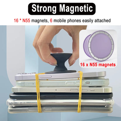 Grippopso Universal Magnetic Phone Socket Phone Holder Stand Silicone Grip Tok Mobile Phone Accessories Soporte for iPhone