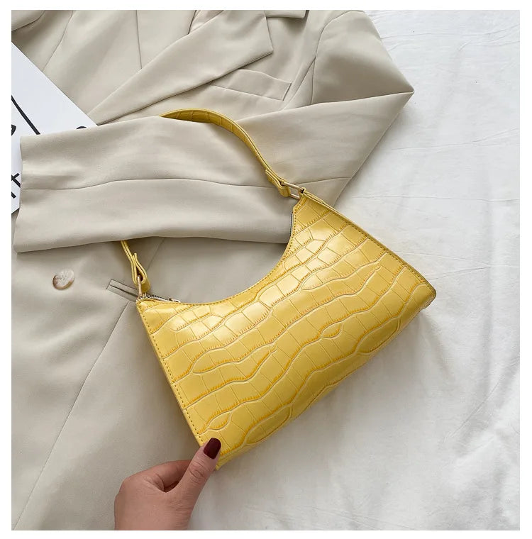 Fashion Exquisite Shopping Bag Retro Casual Women Totes Shoulder Bags Female Leather Solid Color Chain Handbag for Women 2023