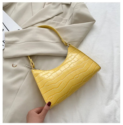 Fashion Exquisite Shopping Bag Retro Casual Women Totes Shoulder Bags Female Leather Solid Color Chain Handbag for Women 2023