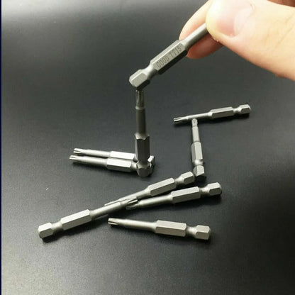 11Pcs Long Reach Torx Star Hex Security Bit Set Tamper Proof Screwdriver Bits