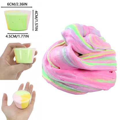 80ml Slime Fluffy Supplies Toys Soft DIY Clay Light Plasticine Putty Playdough Lizun Polymer Modelling Charms Slime Putty Toys