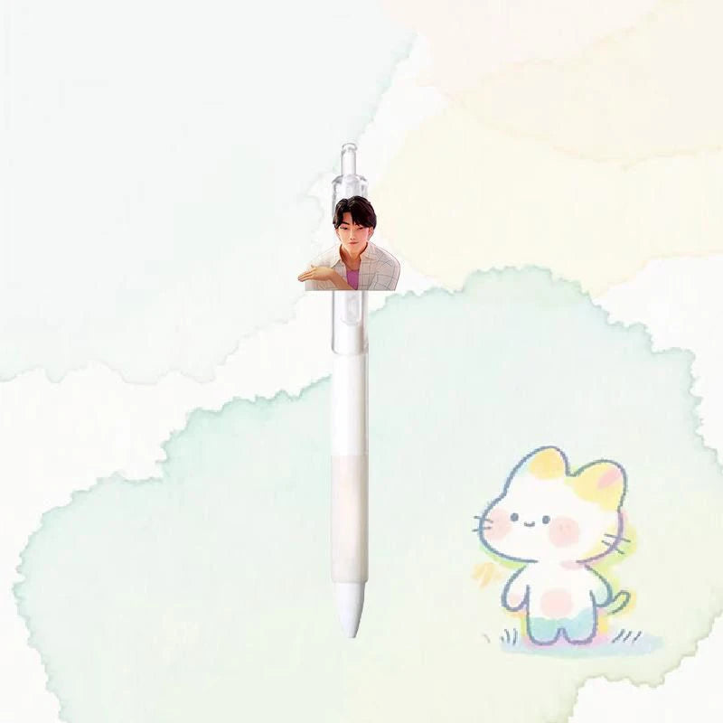 Demon Hunters Gel Pen Kpop Pen Hunter Ballpoint Pen Party Favors for Guest School Office Stationery Supplies Writing Tools