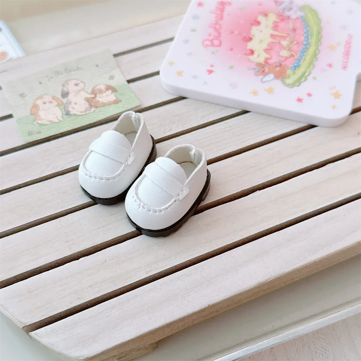 NO Doll,  For Labubu Doll Clothing Set Hat 17cm Clothes Shoes Doll DIY Accessories Training Sitting Party Games Toys Gifts