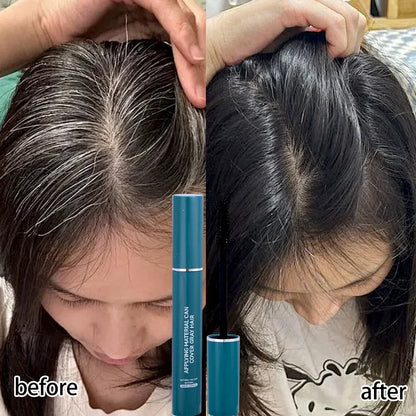 One-Time Hair Dyeing Stick Instant Gray Root Coverage Hair Color Cream Stick Temporary Cover Up White Hair Colour Dye No Harm