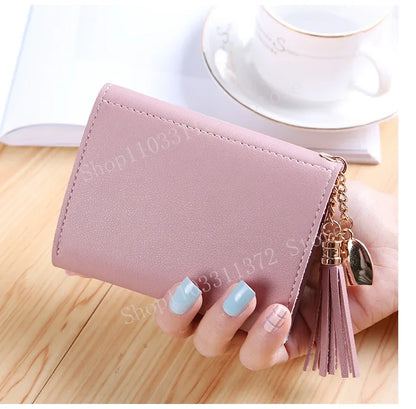 Disney Stitch Women Wallets PU Leather Female Purse Multi-Cards Holder Fashion Cartoon Stich Hasp Gifts Coin Anime Short Wallet