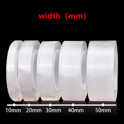 Double-Sided Nano Tape For Bathrooms & Kitchens