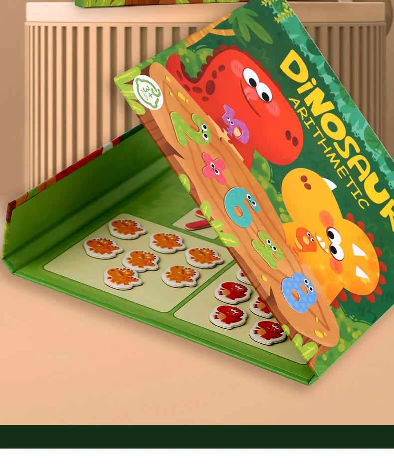 Kids Math Arithmetic Magnetic Stickers Digital Decomposition Arithmetic Montessori Games Baby Early Learning Education Toys
