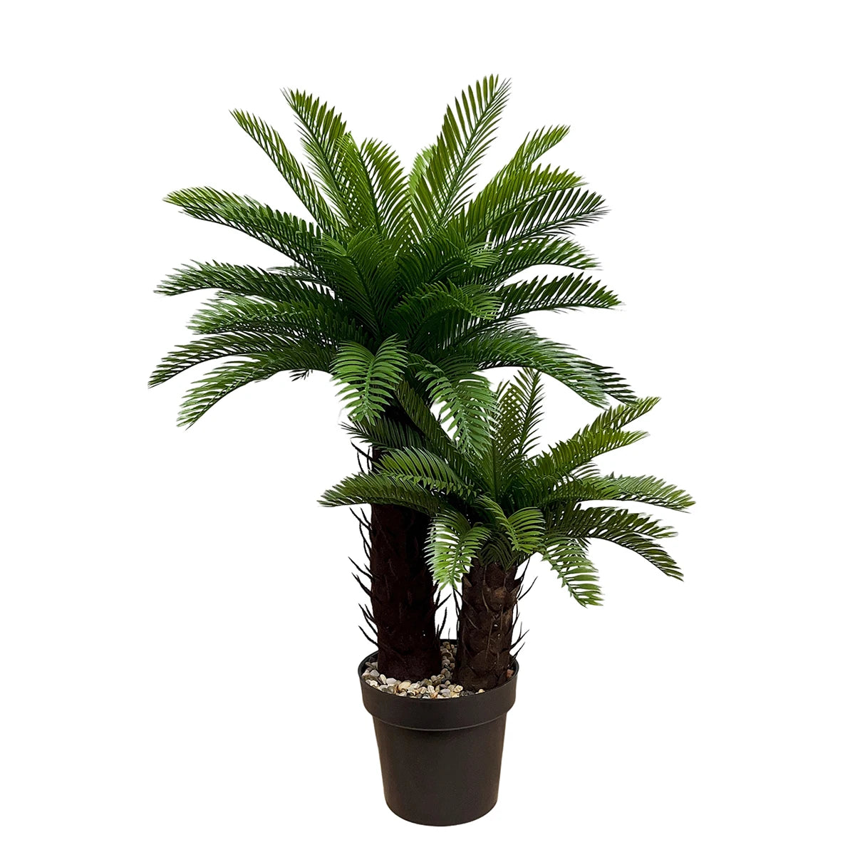 HXGYZP Coconut Palm Artificial Plant Potted Large Tropical Tree With Black Plastic Pot Indoor Outdoor Home Decoration Plants