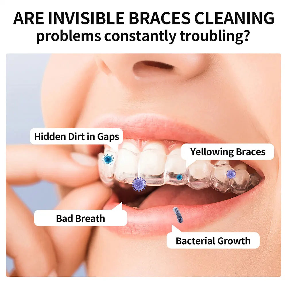 Ultraschallreiniger für den Haushalt, Ultraschall-Schmuckreiniger, UV-Licht-Sterilisation, Ultraschall-Reinigungsgerät für Zahnprothesen