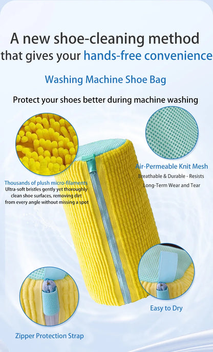 Shoe bag for lazy people a household washing machine special protective bag that prevents deformation and does not damage shoes