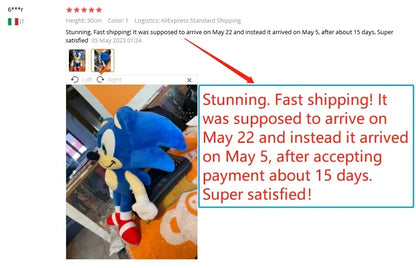 Sonic shadow  peluches toy 20-45cm cartoon hedgehog Amy Rose knuckle tail soft stuffed doll child birthday Sonic peluches toys