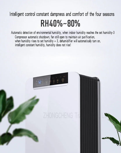 Air Dehumidifier DK01-T Dehumidifier household bedroom dehumidification Industrial Basement High Power Dehumidifier Small dryer