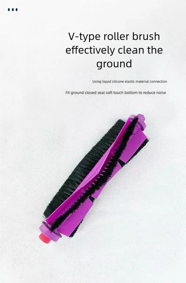 For Midea V12  Eureka J12 Ultra Robot VacuumThe consumables such as the main brush dust bag side brush cloth and filter screen