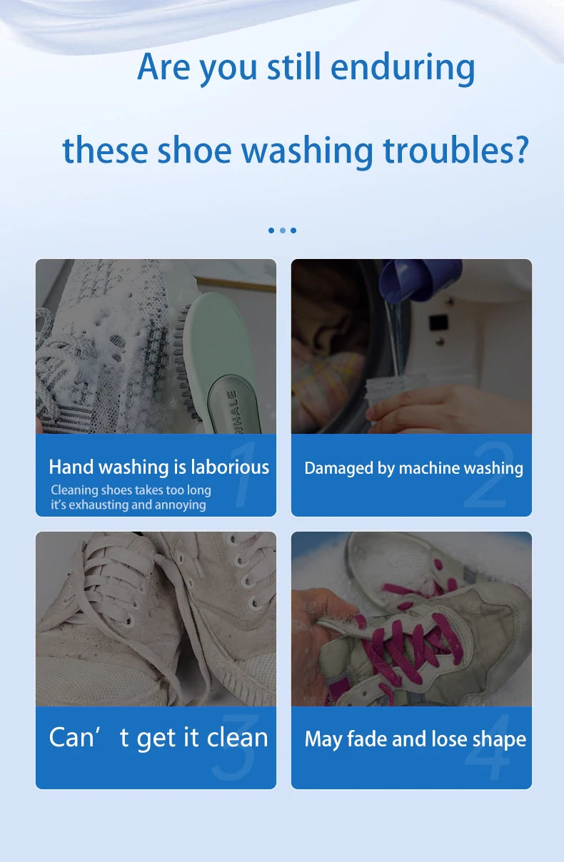 Shoe bag for lazy people a household washing machine special protective bag that prevents deformation and does not damage shoes