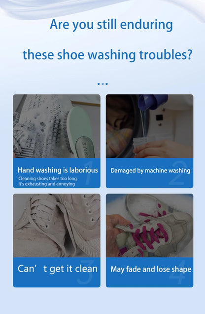 Shoe bag for lazy people a household washing machine special protective bag that prevents deformation and does not damage shoes