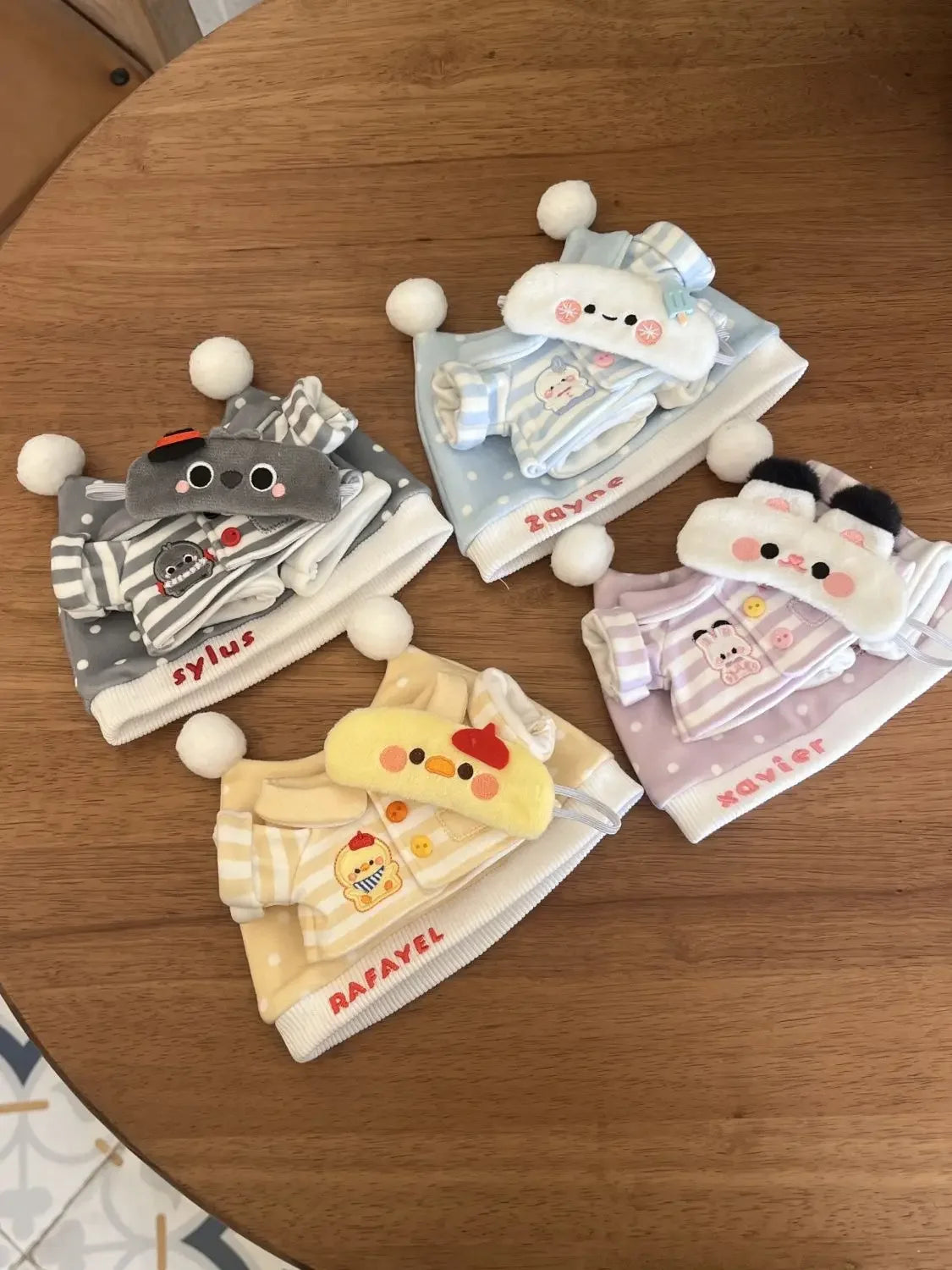 10/20/40cm Doll Plush Clothes Land D Zayne Rafayel Xavier Caleb Cartoon Toys Accessories Changing ClothesStuffed