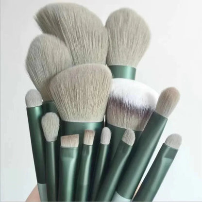 13 Pcs Makeup Brushes Set Eye Shadow Foundation Women Cosmetic Powder Blush Blending Beauty Make Up Tools For Beginner Hotting