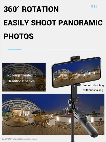 FANGTUOSI 1750mm Wireless Selfie Stick Tripod Stand Foldable Monopod With Led Light For Smartphones Balance Steady Shooting Live