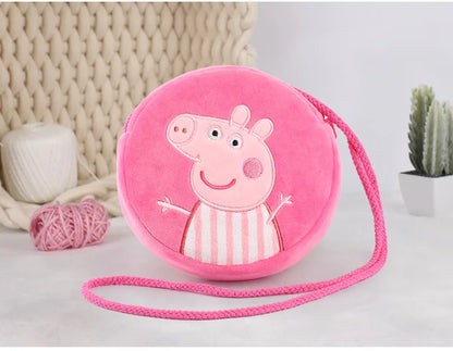 19cm 100% Genuine PEPPA PIG Stuffed Soft Doll Peppa George Zoe Suzy Rebecca Emily Danny Pedro bear Dinosaur Children Plush toy