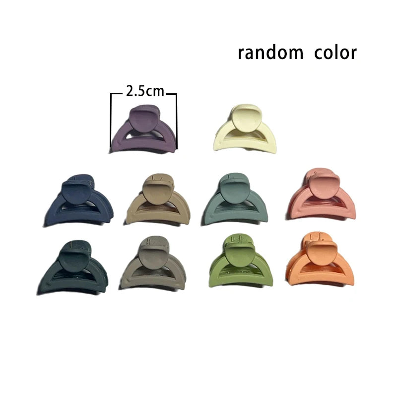 Mini Hair Claw Clip Doll Hair Pin Hair Clip For Toys Hair Decorative For Dolls Headwear Accessories Miniature Hairpins grab clip