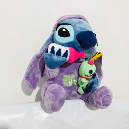 Disney 40 cm Cartoon cute Lilo and Stitch plush toys  Creativity Stuffed Plush Doll Toys Kids Birthday girlfriend Gift