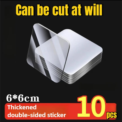 Double Sided Adhesive Tape Nano Reusable Super Strong Transparent Wall Stickers WaterProof Widely Used Wall Mount Sticker