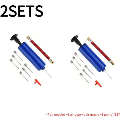 Flexible Hose Ball Pump Hand Pump Inflator Portable Basketball Pump Football Inflating with Pump Volleyball Hose Push Air