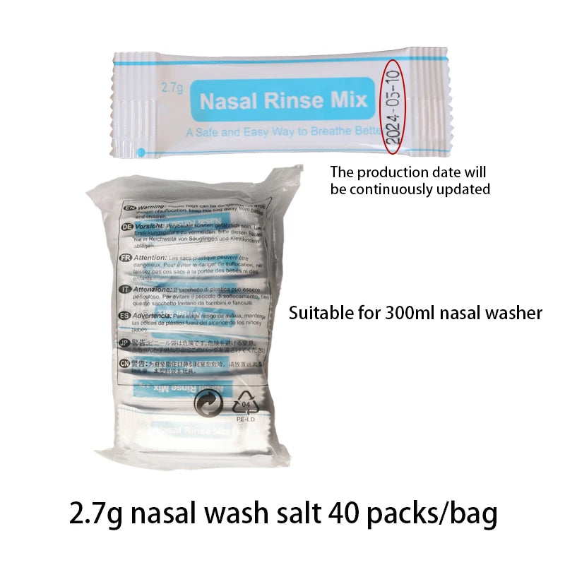 Nose Wash Cleaner Nasal Irrigator Rinse Bottle Nose Protector Avoid Allergic Rhinitis Adults Children Neti Pot 300ML 500ML