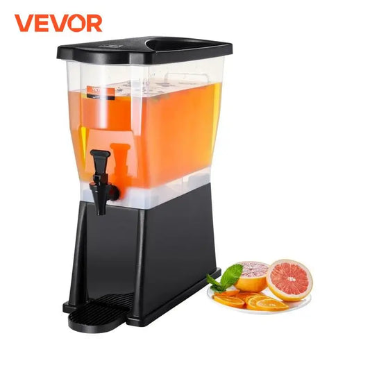 VEVOR Beverage Dispenser for Parties Plastic Juice Dispenser Tea Lemonade Juice Water Dispenser for Restaurants Hotels Parties