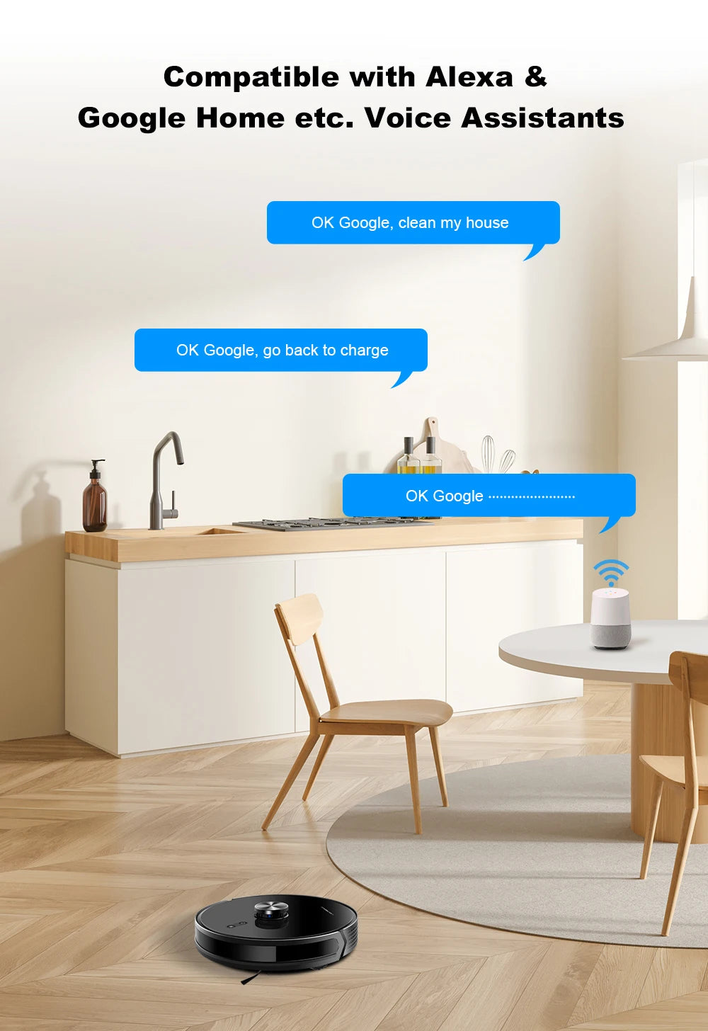 Liectroux / LILIN X6 LDS Saugroboter, Laser-Lidar-Navigation, Nass- und Trockenwischen, 6500 Pa Saugkraft, Mehrbodenkarte, Teppichverstärkung