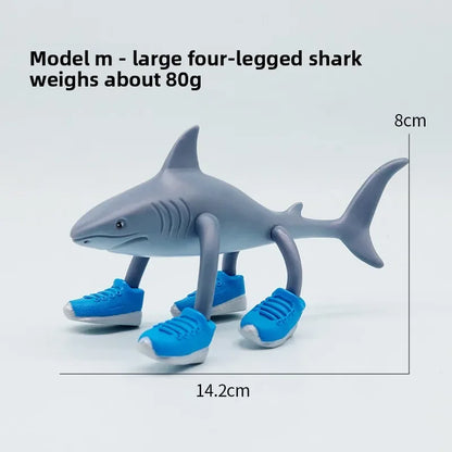 Tung Tung Tung Sahur Tralalero Tralala Italian Brainrot Monster Fusion Edition Anime Action Cartoon Ornament Fun Toy Gift Figure