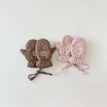 Kids Waterproof Ski Gloves - Warm Winter Snow Mittens for Boys & Girls Age 4-6