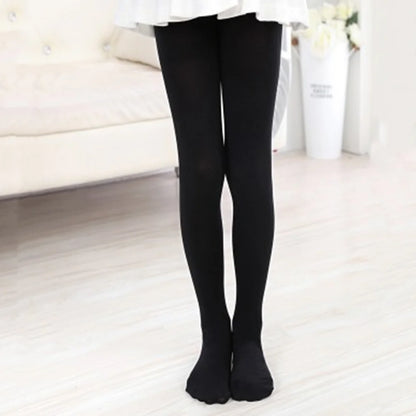 Premium Girls Ballet Dance Tights - Soft Footed Stockings for Dance, Halloween & School Uniform