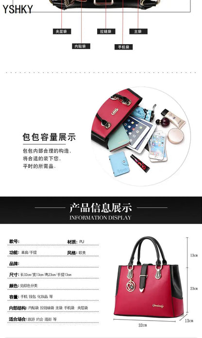 Wome bag shoulder Handbags Bag for 2025 women Female luxury designer shoulder bags Large capacity fashion crossbody bag