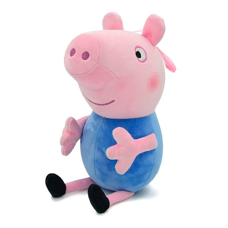 19cm 100% Genuine PEPPA PIG Stuffed Soft Doll Peppa George Zoe Suzy Rebecca Emily Danny Pedro bear Dinosaur Children Plush toy