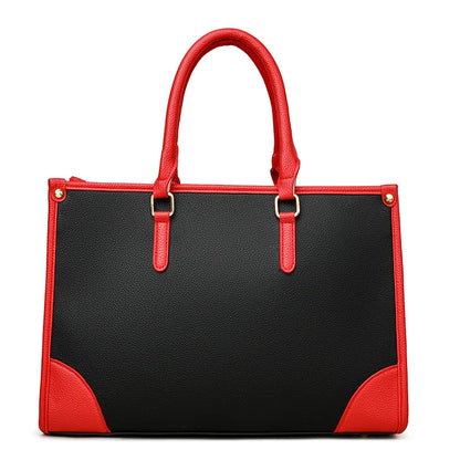 The New Fashion Women's Bag All Match High-Grade Sense Bag Women's Large Capacity Briefcase Women's Single Shoulder Tote Bag