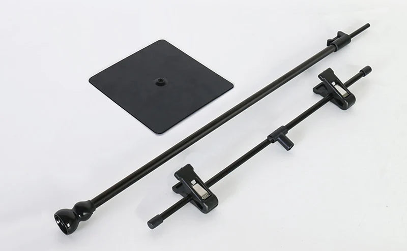 BFOLLOW 30cm T Shape Background Stand with 40cm PVC Backdrop Props for Product Photography Desk Photo Shooting Kit Studio Set