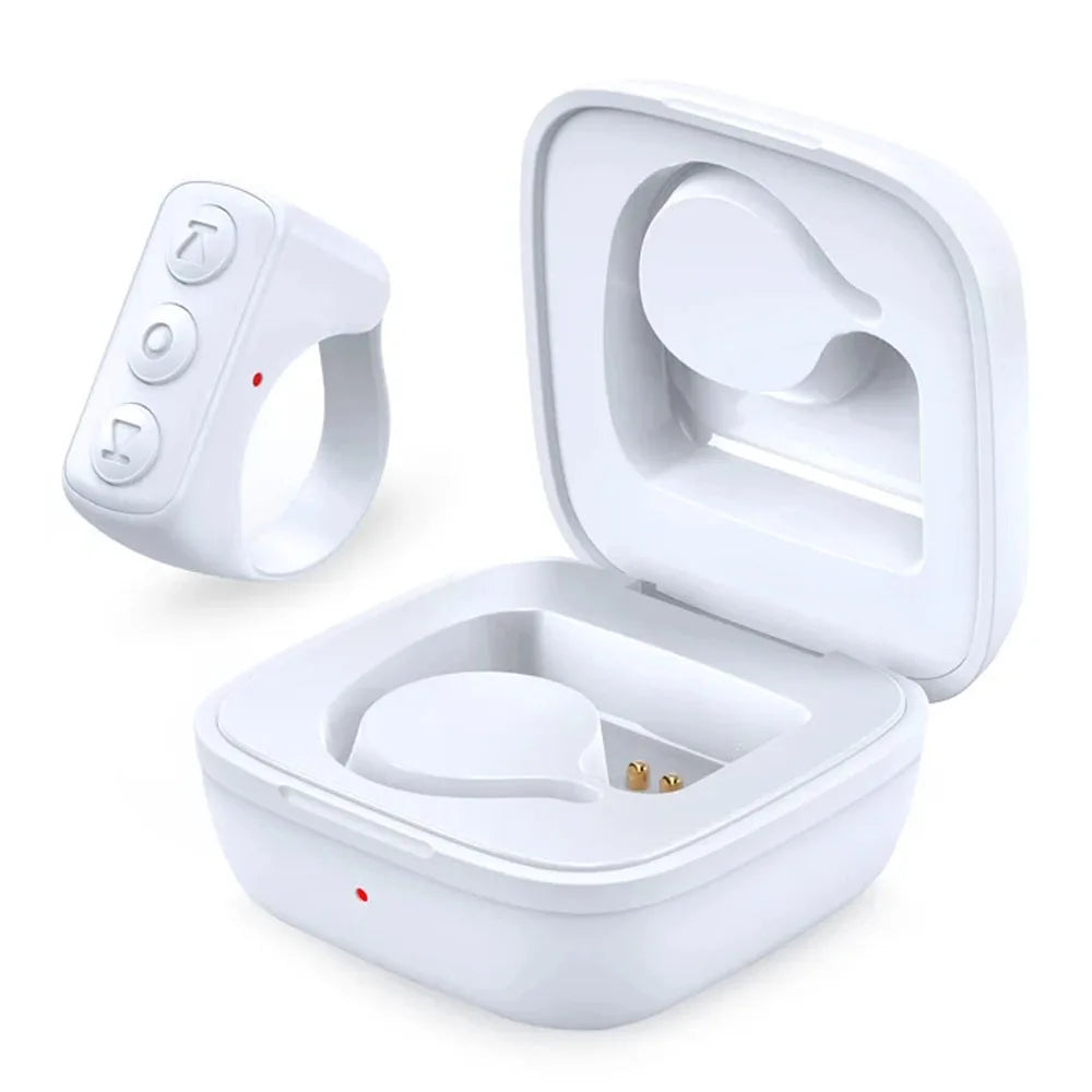 TikTok Mobile Phone Bluetooth Photo Recording E-book Kindl Novel Page Turning Remote Control Smart Rings