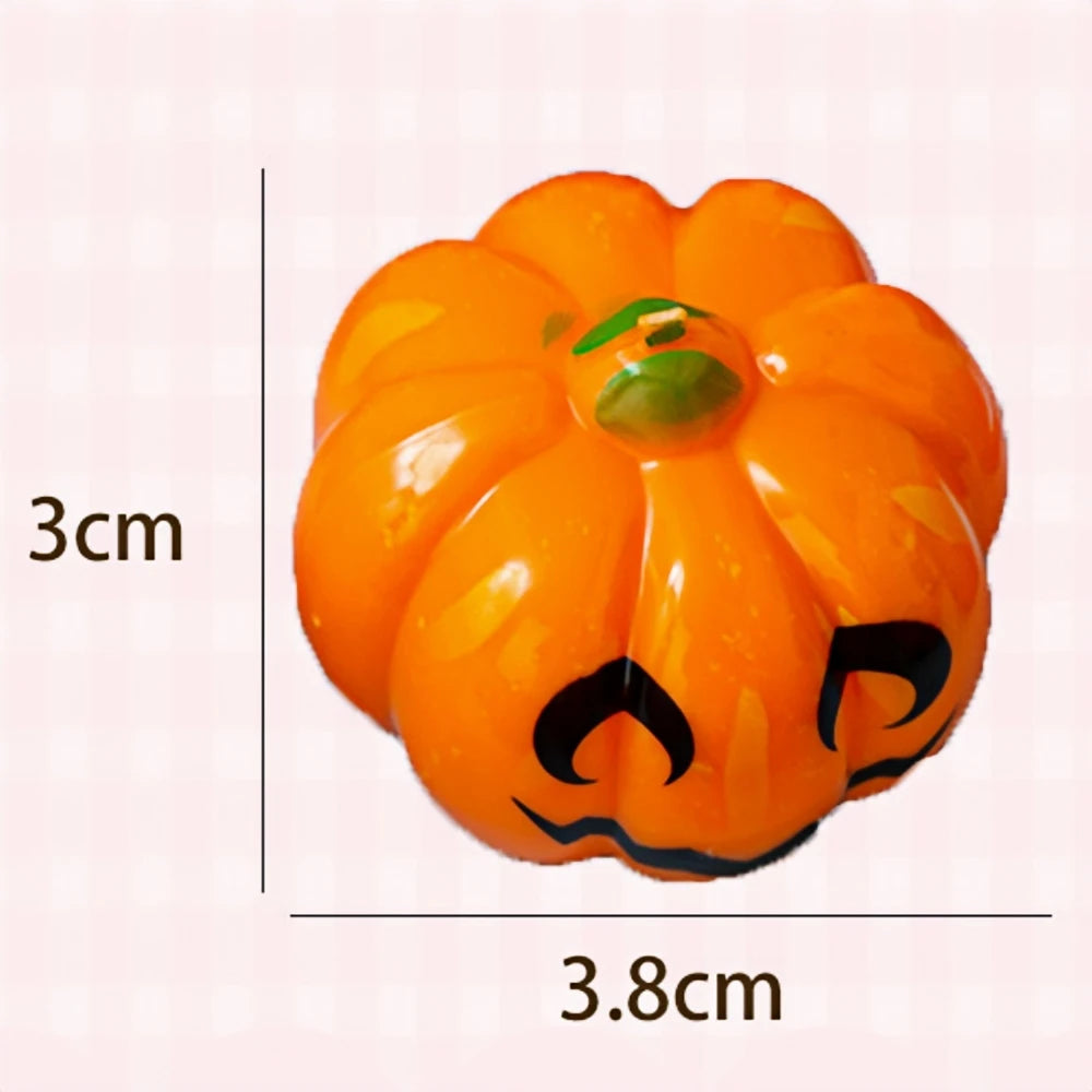 12/24 Pcs Pumpkin Cartoon Car for Halloween Ghost Festival Carnival Party Kindergarten School Gift Gift Bag Treasure Box Filler