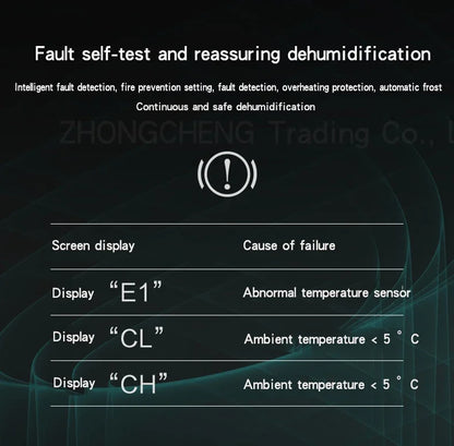 Air Dehumidifier DK01-T Dehumidifier household bedroom dehumidification Industrial Basement High Power Dehumidifier Small dryer