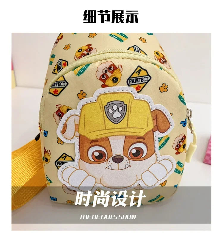PAW Patrol New Kids Coin Wallet Cartoon Cute Boobs Bag 2025 Boys Girls Fashion Casual Crossbody Bag Gift