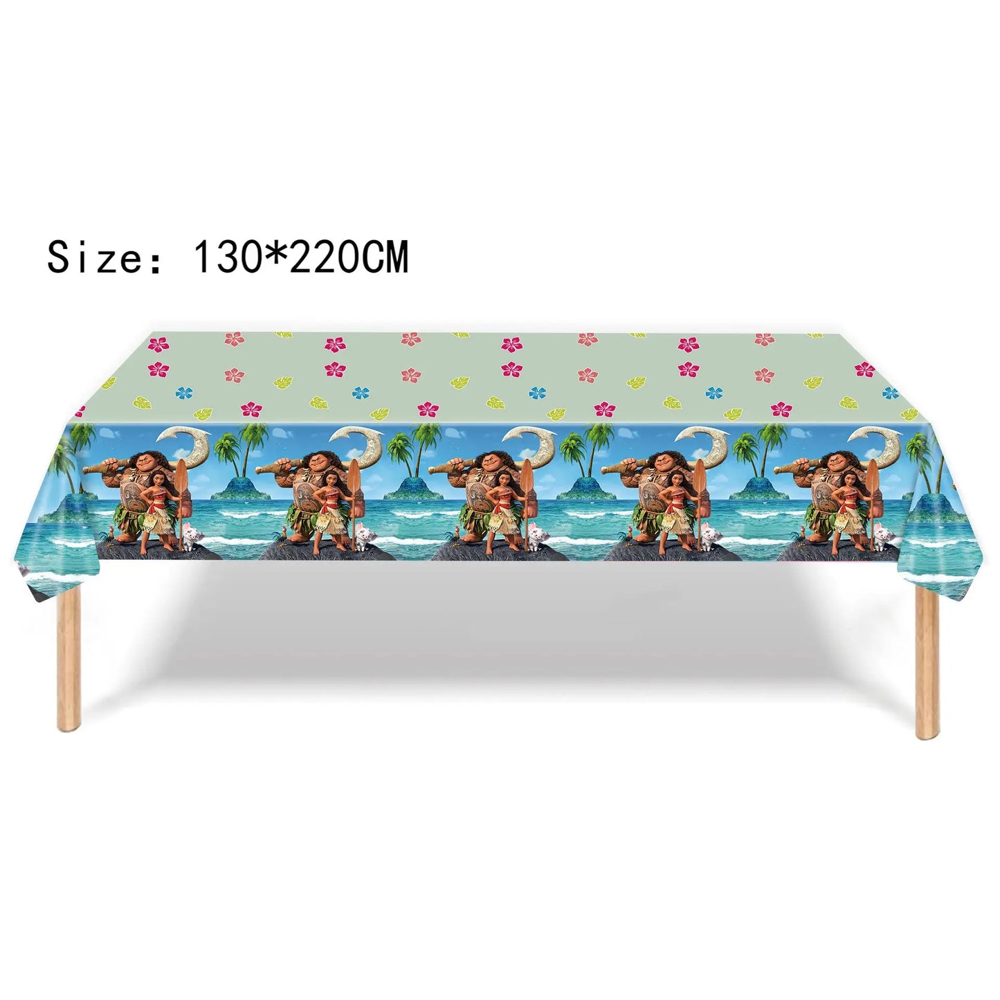 Disney Moana Birthday Decoration Tableware Cup Plate Backdrop Banner Kit Vaiana Moana Theme Happy Party Deco Balloons Supply Set