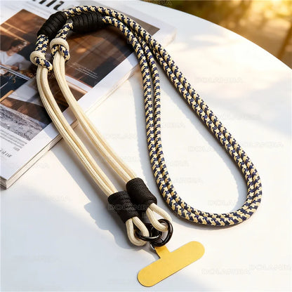 Creative 3-in-1 Mobile Phone Lanyard Wrist Strap Crossbody Hanging Neck Cellphone Chain Travel Convenience Phone Anti-loss Strap