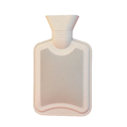 2 Litre Hot Water Bottles Natural Rubber Capacity Heat Therapy Pain Relief
