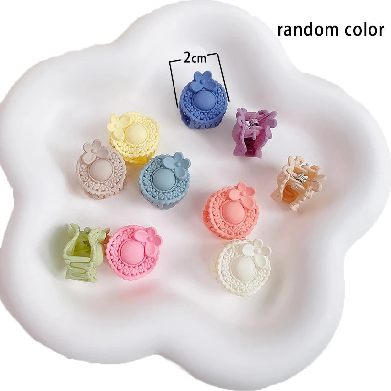 Mini Hair Claw Clip Doll Hair Pin Hair Clip For Toys Hair Decorative For Dolls Headwear Accessories Miniature Hairpins grab clip