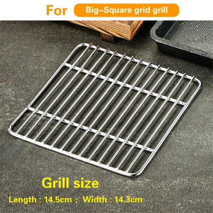 Aluminum alloy tea cooker Small oven Korean style cast iron barbecue dish portable grill korean bbq Japanese charcoal grill